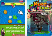 KeroJumpの画面2